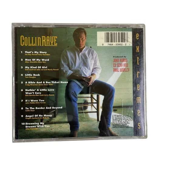 Collin Raye Extremes Country Christian Audio Music CD 1994 u 10 Tracks - Picture 2 of 4